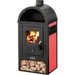 Woodburning stove DIPLOMAT LUX, 10kW, red