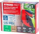 Stapler Strend Pro J-126, 3.6 V, Li-ion, staples 6-10 mm, nails 10 mm