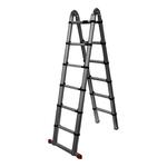 Aluminium telescopic ladder (900 - 3850mm) / 13steps.