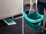 Cleaning set LEIFHEIT 55096 Wiper Press Profi XL Mobile, floor mop + bucket