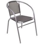 Chair BRENDA, grey, 60x71 cm