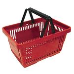 Basket Shopper, 20 lit, red