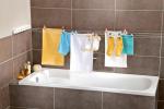 Clothes dryer LEIFHEIT 83040 Rollfix 210 Longline, automatic, for wall