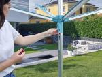 Clothes dryer LEIFHEIT 85285 Linomatic 400 Easy, for laundry, garden, outdoor