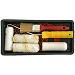 Painters set 8 pcs 
(paint rolls, paint brush, holder, PVC bucket)