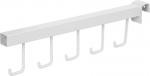 Hanger Racks H24 0500x25x25x1.2 mm, with hooks