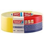 Tape tesa® PRO Betonband, textile, yellow, 48 mm, L-50 m