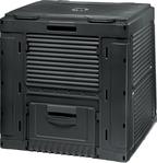 Composter Keter® 17186362, 470 L, 79x79x79 cm, black, with base