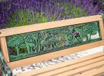 <p>Garden bench MINI JUMANJI, metal/wood, small</p>