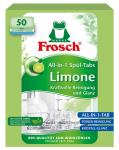 Tablets Frosch EKO, All in 1, for dishwashers, lemon, 50 tablets, ALL in 1
