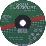 Cutting disc Gold Elephant 115x1,0x22,2mm, steel, inox