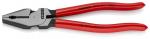 Klieste KNIPEX 02 01 225, 225 mm, silove, kombinovane, DIN 5746