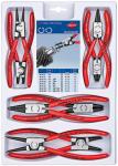 Sada kliesti KNIPEX 00 20 04 V01, na poist. kruzky, 8 dielna