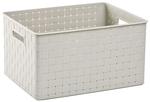Laundry basket Curver® NUANCE L 30L, cream, 43x23x33 cm