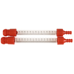 Spare glass pipes for water level