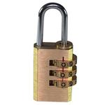 Padlock Xlocker Solid 22 mm, 3 numeric code