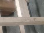 Strend Pro wooden stepladder, 2nd quality, 5 rungs, 1.60 m, max. 150 kg