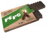Firelighter Pe-Po,wood, 20 pcs