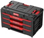 Box QBRICK® System ONE Workshop - Cart, 3x Toolbox, 4-piece tool box set