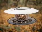Feeder Birdyfeed Round, Stone gray, 29,4x25,8x12,2 cm, for birds