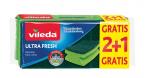 Sponge Vileda Ultra Fresh, dish sponge, 2+1 pcs