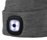 Beanie Cap Strend Pro Albacore kid gray S, for kids 4x SMD LED, USB charging