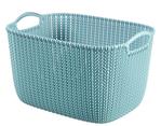 Laundry basket Curver® KNIT 19L, light blue, 40x30x23 cm