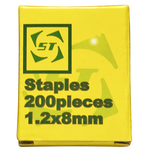 Staples extra 1.2x8mm, 200pcs/1pac