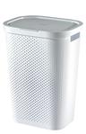 Laundry basket Curver® INFINITY RECYCLED 60L, white, 44x60x35 cm, for linen, linen