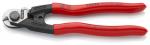 Nožnice KNIPEX 95 61 190 SB, kliešte, 190 mm, do 5mm2, na ocel. lanka