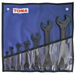 Doubletopen spanner set TONA 895.507 • 7 pieces, vinyl