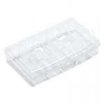 Plastic box UNIBOX NUN08, 45x117x198mm, 5pcs drawers