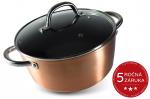 Pot with lid MagicHome Copper Line, 28 cm, 6,0 lit