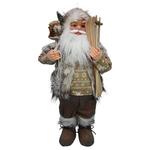 Christmas decoration XmC73, Santa, brown, 60 cm