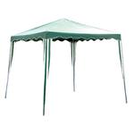 Tent CLINTON, 3x3 m, white-green