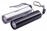 Flashlight Strend Pro NX1051, 50 lm, USB charging, black/silver, 77x19 mm, sellbox 24 pcs