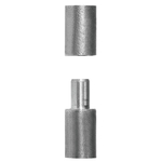 Welding hinges 18x090mm natural colour