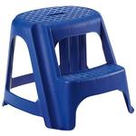 Plastic 2-step, 40cm, blue, carriage 150kg