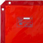 Zastena Weldas 55-6168, LAVAshield®, 174x234cm, cervena