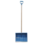 PVC snow shovel 440x350 mm with handle