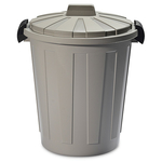 Trashbin DEAhome Ladybin 45 lit, gray