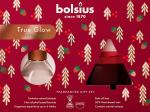 Set Bolsius Starlight Zimné korenie, vínovo červená, darčekový, difúzer+sviečka