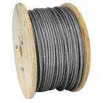 Steel rope MGM, 3/4,5 mm, galvanized, PVC