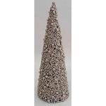 Christmas decoration TreeCone30.Champagne, Berries, 30 cm