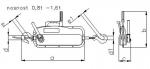 Jack Brano 30-00 1.6 t, without rope