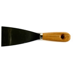 Putty knives 070mm Strend Pro, steel, wooden handle