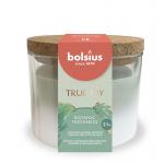 Sviečka bolsius True Joy Botanic Freshness, vonná, 75/80 mm, v skle