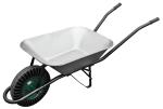 Wheelbarrow Cargo85, Bantam wheel, galvanized, 85 L tray (disassembled)