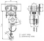 Hoist Brano Z 220-B 1,6 t/03,0 m, mobile