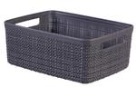 Laundry basket Curver® JUTE M 12L, brown, 36x15x28 cm